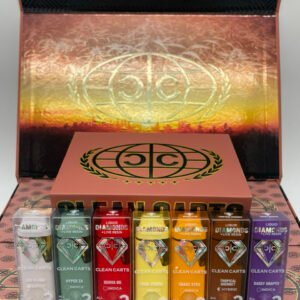 Clean Carts Travel Edition 2g liquid diamonds + live resin disposables